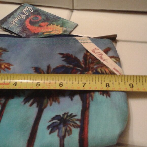 Paul Brent "Sun N Sand" Small Zippered Clutch Bag NWT - Picture 4 of 7